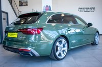 USED 2024 24 AUDI A4 AVANT 2.0 TFSI 40 S line Estate 5dr Petrol S Tronic Euro 6 (s/s) (204 ps) Rare District Green Metallic