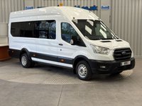 USED 2019 69 FORD TRANSIT 2.0 ECOBLUE 130 BHP 460 L4 H3 LEADER 17 SEATER MINIBUS RWD MANUAL (EURO 6) 