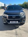 USED 2018 03 TOYOTA HI-LUX 2.4 D-4D Invincible X Pickup Double Cab 4dr Diesel Auto 4WD Euro 6 (TSS, 3.5t) (150 ps) 1 PREVIOUS OWNER , FULL SERVICE HISTORY , NO VAT TO PAY , GENUINE LOW MILES