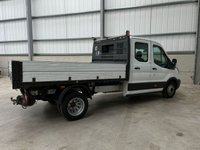 USED 2018 68 FORD TRANSIT 350 2.0 ECOBLUE 130PS RWD DOUBE CAB TIPPER - NO VAT 1 YEARS MOT, AIR CON, R/CAM