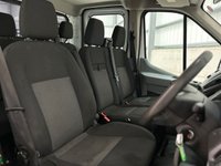 USED 2018 68 FORD TRANSIT 350 2.0 ECOBLUE 130PS RWD DOUBE CAB TIPPER - NO VAT 1 YEARS MOT, AIR CON, R/CAM