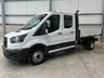 USED 2018 68 FORD TRANSIT 350 2.0 ECOBLUE 130PS RWD DOUBE CAB TIPPER - NO VAT 1 YEARS MOT, AIR CON, R/CAM