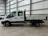 USED 2018 68 FORD TRANSIT 350 2.0 ECOBLUE 130PS RWD DOUBE CAB TIPPER - NO VAT 1 YEARS MOT, AIR CON, R/CAM