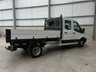 USED 2018 68 FORD TRANSIT 350 2.0 ECOBLUE 130PS RWD DOUBE CAB TIPPER - NO VAT 1 YEARS MOT, AIR CON, R/CAM