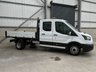 USED 2018 68 FORD TRANSIT 350 2.0 ECOBLUE 130PS RWD DOUBE CAB TIPPER - NO VAT 1 YEARS MOT, AIR CON, R/CAM