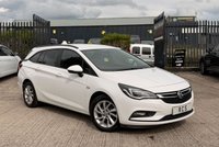 USED 2019 19 VAUXHALL ASTRA 1.6 CDTi BlueInjection Design Sports Tourer 5dr Diesel Manual Euro 6 (s/s) (136 ps) ONE OWNER - FULL HISTORY