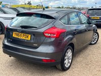USED 2015 65 FORD FOCUS 1.0T EcoBoost Titanium Euro 6 (s/s) 5dr Â£20Tax/New Cam-Belt Fitted/VGC