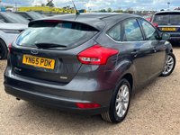 USED 2015 65 FORD FOCUS 1.0T EcoBoost Titanium Euro 6 (s/s) 5dr Â£20Tax/New Cam-Belt Fitted/VGC