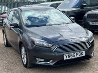 USED 2015 65 FORD FOCUS 1.0T EcoBoost Titanium Euro 6 (s/s) 5dr Â£20Tax/New Cam-Belt Fitted/VGC