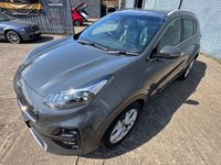 USED 2019 69 KIA SPORTAGE 1.6 CRDi EcoDynamics+ GT-Line SUV 5dr Diesel Hybrid Manual Euro 6 (s/s) (134 bhp) 