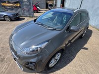 USED 2019 69 KIA SPORTAGE 1.6 CRDi EcoDynamics+ GT-Line SUV 5dr Diesel Hybrid Manual Euro 6 (s/s) (134 bhp) 