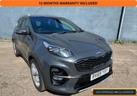 USED 2019 69 KIA SPORTAGE 1.6 CRDi EcoDynamics+ GT-Line SUV 5dr Diesel Hybrid Manual Euro 6 (s/s) (134 bhp) 