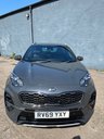 USED 2019 69 KIA SPORTAGE 1.6 CRDi EcoDynamics+ GT-Line SUV 5dr Diesel Hybrid Manual Euro 6 (s/s) (134 bhp) 