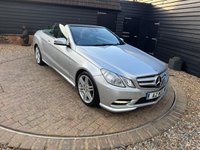 USED 2012 A MERCEDES-BENZ E-CLASS 3.0 E350 CDI V6 BlueEfficiency Sport Cabriolet 2dr Diesel G-Tronic Euro 5 (265 ps) Px Welcome Finance Available