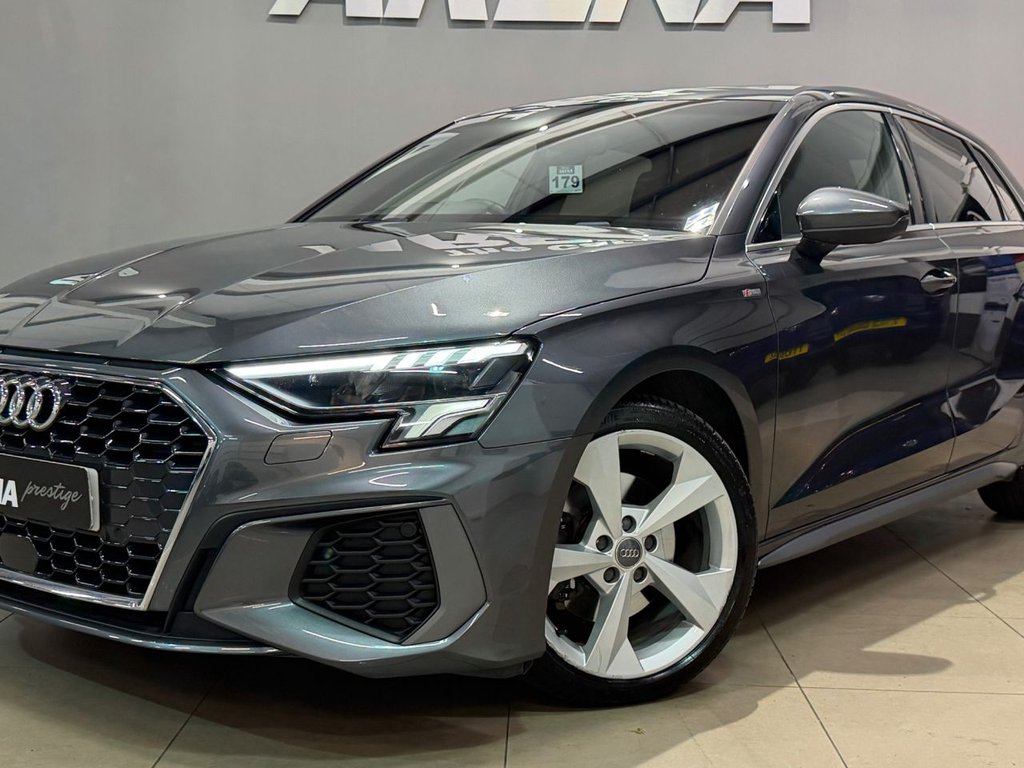 USED 2021 70 AUDI A3 2.0 TDI 35 S line Sportback 5dr Diesel S Tronic Euro 6 (s/s) (150 ps) 