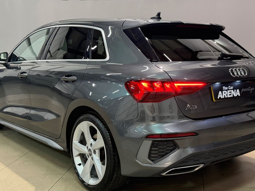 USED 2021 70 AUDI A3 2.0 TDI 35 S line Sportback 5dr Diesel S Tronic Euro 6 (s/s) (150 ps) 