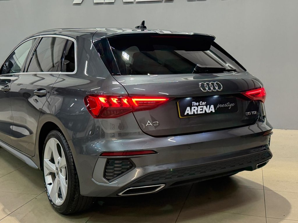 USED 2021 70 AUDI A3 2.0 TDI 35 S line Sportback 5dr Diesel S Tronic Euro 6 (s/s) (150 ps) 