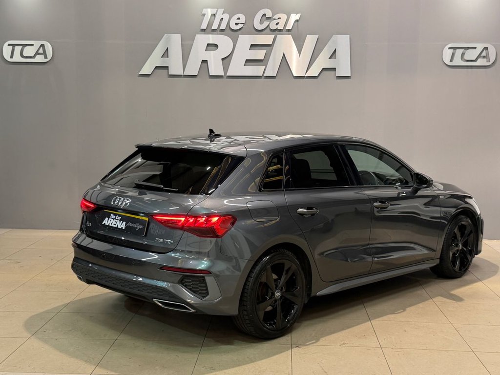 USED 2021 70 AUDI A3 2.0 TDI 35 S line Sportback 5dr Diesel S Tronic Euro 6 (s/s) (150 ps) 