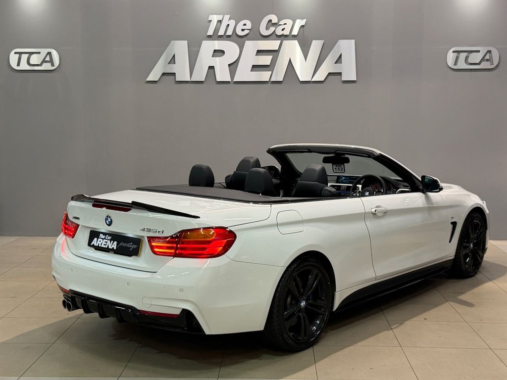 USED 2016 16 BMW 4 SERIES 3.0 435d M Sport Convertible 2dr Diesel Auto xDrive Euro 6 (s/s) (313 ps) 