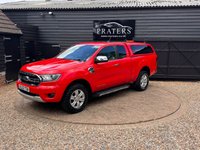 USED 2022 22 FORD RANGER 2.0 EcoBlue Limited Pickup Super Extended Cab 4dr Diesel Manual 4WD Euro 6 (s/s) (170 ps) 