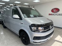 USED 2016 66 VOLKSWAGEN TRANSPORTER 2.0 TDI T32 BlueMotion Tech Highline Panel Van 5dr Diesel Manual FWD LWB Euro 5 (s/s) (140 ps) 