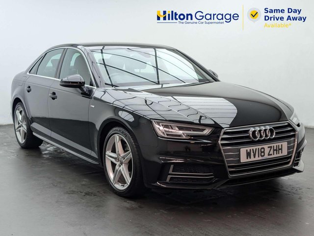 2018 A4 1.4 A4 S LINE TFSI 4DR CLICK COLLECT HOME DELIVERY 2018 60,381... photo