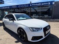 USED 2019 19 AUDI A4 AVANT 2.0 TFSI 40 Black Edition Estate 5dr Petrol S Tronic Euro 6 (s/s) (190 ps) 