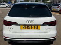 USED 2019 19 AUDI A4 AVANT 2.0 TFSI 40 Black Edition Estate 5dr Petrol S Tronic Euro 6 (s/s) (190 ps) 