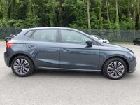 USED 2022 22 SEAT IBIZA 1.0 TSI SE Technology 5d 95 S/S 1 OWNER, FULL SERVICE HISTORY, SAT NAV, FULL LINK FOR APPLE CARPLAY & ANDROID AUTO, 16 INCH ALLOY WHEELS, CLOTH INTERIOR, AUTO LIGHTS, LEATHER MULTIFUNCTION STEERING WHEEL, CRUISE CONTROL & SPEED LIMITER, LANE ASSIST, FRONT ASSIST, DAB RADIO, BLUETOOTH, AIR CONDITIONING, 2x USB C PORTS, TRIP COMPUTER WITH DIGITAL SPEEDOMETER, TYRE PRESSURE MONITOR, ELECTRIC WINDOWS, ELECTRIC MIRRORS, ISO FIX, SPACE SAVER SPARE WHEEL