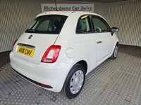 USED 2016 16 FIAT 500 1.2 Pop Hatchback 3dr Petrol Manual Euro 6 (s/s) (69 bhp) 