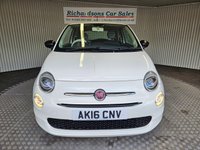 USED 2016 16 FIAT 500 1.2 Pop Hatchback 3dr Petrol Manual Euro 6 (s/s) (69 bhp) 