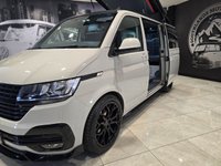 USED 2022 22 VOLKSWAGEN T6.1 Campervan 2.0 TDI T30 HIGHLINE SIGNATURE 110 BHP SWB BESPOKE LEATHER SLIDING RIB BED