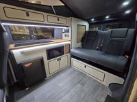 USED 2022 22 VOLKSWAGEN T6.1 Campervan 2.0 TDI T30 HIGHLINE SIGNATURE 110 BHP SWB BESPOKE LEATHER SLIDING RIB BED