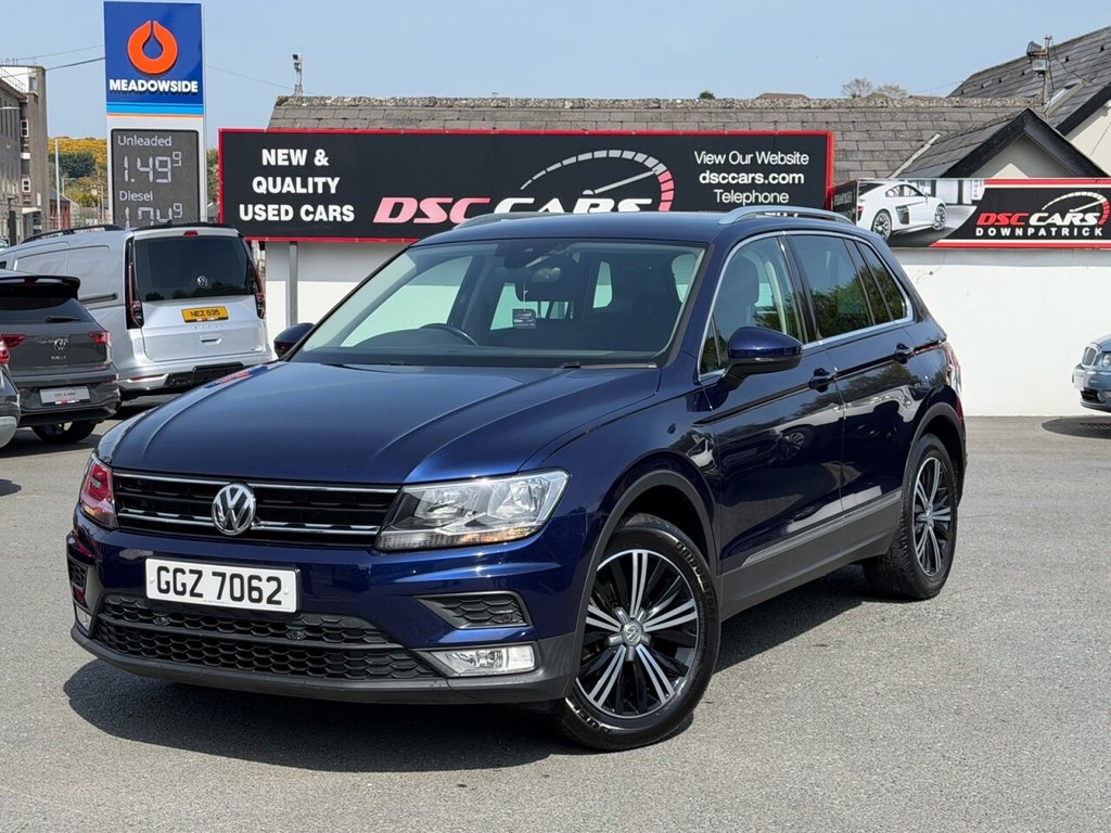 USED 2017 VOLKSWAGEN TIGUAN 2.0 TDI BlueMotion Tech SE SUV 5dr Diesel Manual Euro 6 (s/s) (150 ps) 