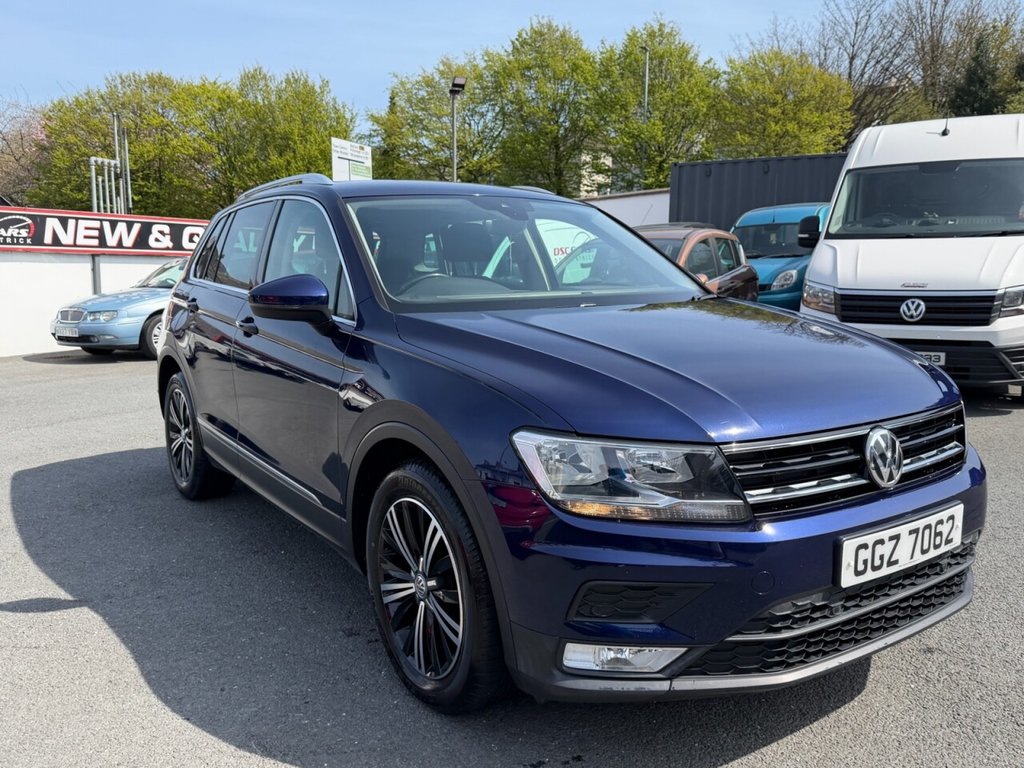 USED 2017 VOLKSWAGEN TIGUAN 2.0 TDI BlueMotion Tech SE SUV 5dr Diesel Manual Euro 6 (s/s) (150 ps) 