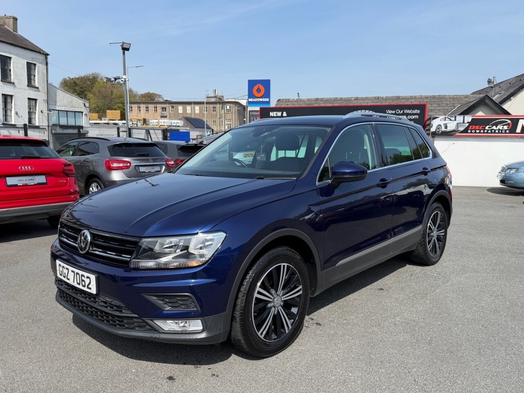 USED 2017 VOLKSWAGEN TIGUAN 2.0 TDI BlueMotion Tech SE SUV 5dr Diesel Manual Euro 6 (s/s) (150 ps) 
