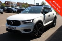 USED 2020 20 VOLVO XC40 2.0 D3 R-Design Pro SUV 5dr Diesel Auto Euro 6 (s/s) (150 ps) - EURO 6 - ULEZ, SENSUS NAV, HTD-LEATHER/ALCANTARA, DIGITAL DASH, PAN ROOF, 360 CAMERA, 20" ALLOYS, CRUISE/LDW/BSA, DAB & BLUETOOTH