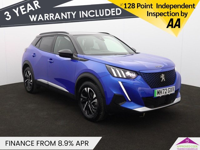View our Peugeot E-2008 50kWh GT SUV 5dr Electric Auto (7kW Charger) (136 ps)