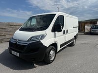USED 2019 19 CITROEN RELAY 2.0 BlueHDi 33 Panel Van 5dr Diesel Manual L1 Euro 6 (110 ps) NO VAT, LOW MILEAGE