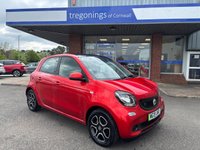 USED 2019 19 SMART FORFOUR EQ 17.6kWh Prime (Premium) Hatchback 5dr Electric Auto (22kW Charger) (82 ps) Heated Seats, Sat Nav,
