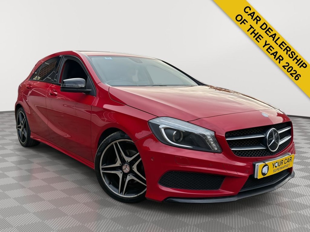 USED 2014 63 MERCEDES-BENZ A-CLASS 1.8 A200 CDI AMG Sport Hatchback 5dr Diesel Manual Euro 5 (s/s) (136 ps) Parking Sensors, CD Player