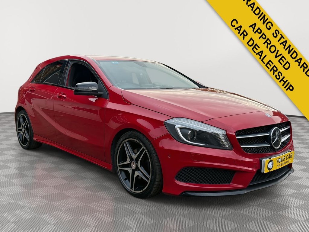 USED 2014 63 MERCEDES-BENZ A-CLASS 1.8 A200 CDI AMG Sport Hatchback 5dr Diesel Manual Euro 5 (s/s) (136 ps) Parking Sensors, CD Player