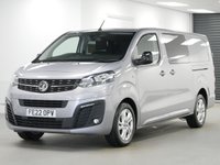 USED 2022 22 VAUXHALL VIVARO 3100 2.0 D 145 BHP L2 LONG ELITE AUTOMATIC CREWCAB 6 SEATER AUTOMATIC | 6 SEATS | L2 LONG | SAT NAV