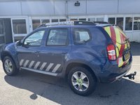 USED 2018 18 DACIA DUSTER 1.5 dCi Laureate Car Derived Van 5dr Diesel Manual 4WD Euro 6 (s/s) (110 ps) This 2018 Dacia Duster 1.5 dCi Laureate 4WD Euro 6 (s/s) 5dr presents a remarkable ownership history, having been cherished by just one owner from new. With a clear vehicle history check and a mileage of 89,398 miles, which is low for its age, this Dacia Duster offers a compelling proposition. Its 1.5 litre diesel engine delivers a capable 106 bhp, and the Four Wheel Drive system ensures it's ready for a variety of conditions. As a Euro 6 compliant vehicle, it meets current emissions standards.
