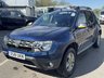 USED 2018 18 DACIA DUSTER 1.5 dCi Laureate Car Derived Van 5dr Diesel Manual 4WD Euro 6 (s/s) (110 ps) This 2018 Dacia Duster 1.5 dCi Laureate 4WD Euro 6 (s/s) 5dr presents a remarkable ownership history, having been cherished by just one owner from new. With a clear vehicle history check and a mileage of 89,398 miles, which is low for its age, this Dacia Duster offers a compelling proposition. Its 1.5 litre diesel engine delivers a capable 106 bhp, and the Four Wheel Drive system ensures it's ready for a variety of conditions. As a Euro 6 compliant vehicle, it meets current emissions standards.