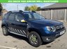 USED 2018 18 DACIA DUSTER 1.5 dCi Laureate Car Derived Van 5dr Diesel Manual 4WD Euro 6 (s/s) (110 ps) This 2018 Dacia Duster 1.5 dCi Laureate 4WD Euro 6 (s/s) 5dr presents a remarkable ownership history, having been cherished by just one owner from new. With a clear vehicle history check and a mileage of 89,398 miles, which is low for its age, this Dacia Duster offers a compelling proposition. Its 1.5 litre diesel engine delivers a capable 106 bhp, and the Four Wheel Drive system ensures it's ready for a variety of conditions. As a Euro 6 compliant vehicle, it meets current emissions standards.