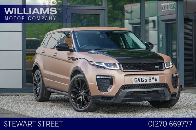 View our LAND ROVER RANGE ROVER EVOQUE