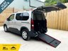 USED 2020 70 PEUGEOT RIFTER 3 Seat Auto Wheelchair Accessible Disabled Access Vehicle WAV 