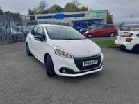 USED 2016 66 PEUGEOT 208 1.2 PureTech Active Design Lime Hatchback 5dr Petrol Manual Euro 6 (82 ps) &pound;20 A YEAR ROAD TAX