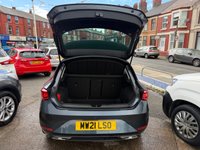 USED 2021 21 SEAT LEON 1.0 eTSI MHEV FR Hatchback 5dr Petrol Hybrid DSG Euro 6 (s/s) (110 ps) AUTOMATIC FULL SEAT SERVICE HISTORY